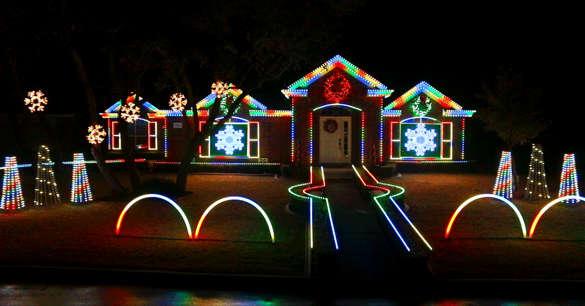 christmas in a box light show christmas lights card and christmas in a box light show christmas lights card and